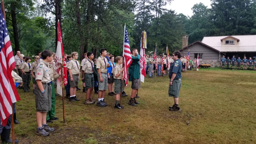 Summer Camp at Camp Merz Troop 404 (boys) and 405 (girls) Cranberry
